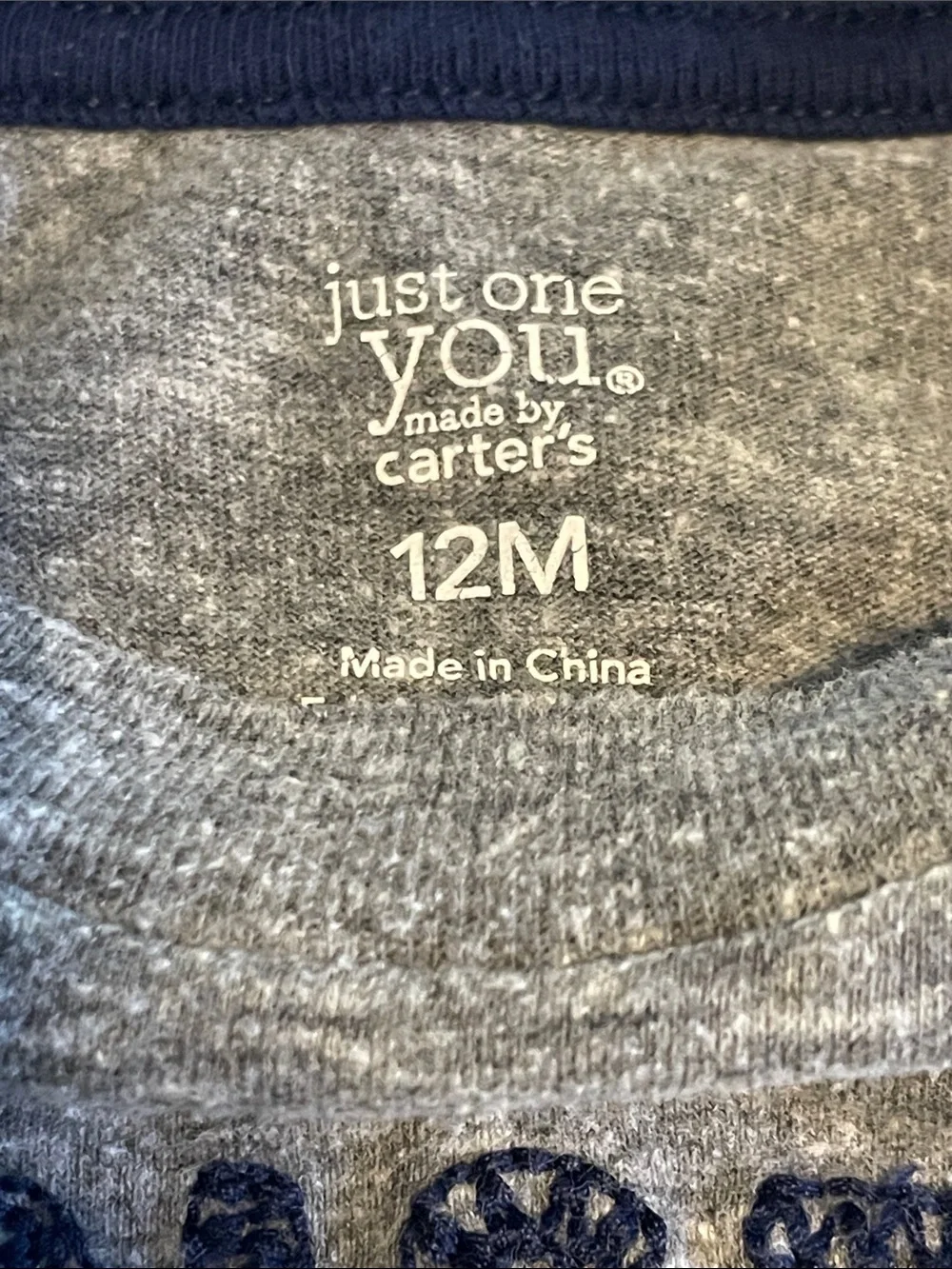 Carter's Gray Long-Sleeve 'Monster Hugs' Tee with Lime Detail